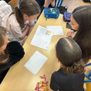Hodina matematiky v 5.B a 5.C