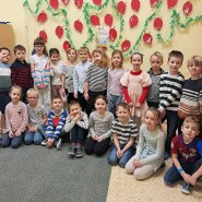 Pruhovaný den rozzářil naši školu