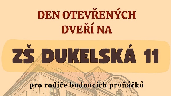 Den otevřených dveří na ZŠ Dukelská 11